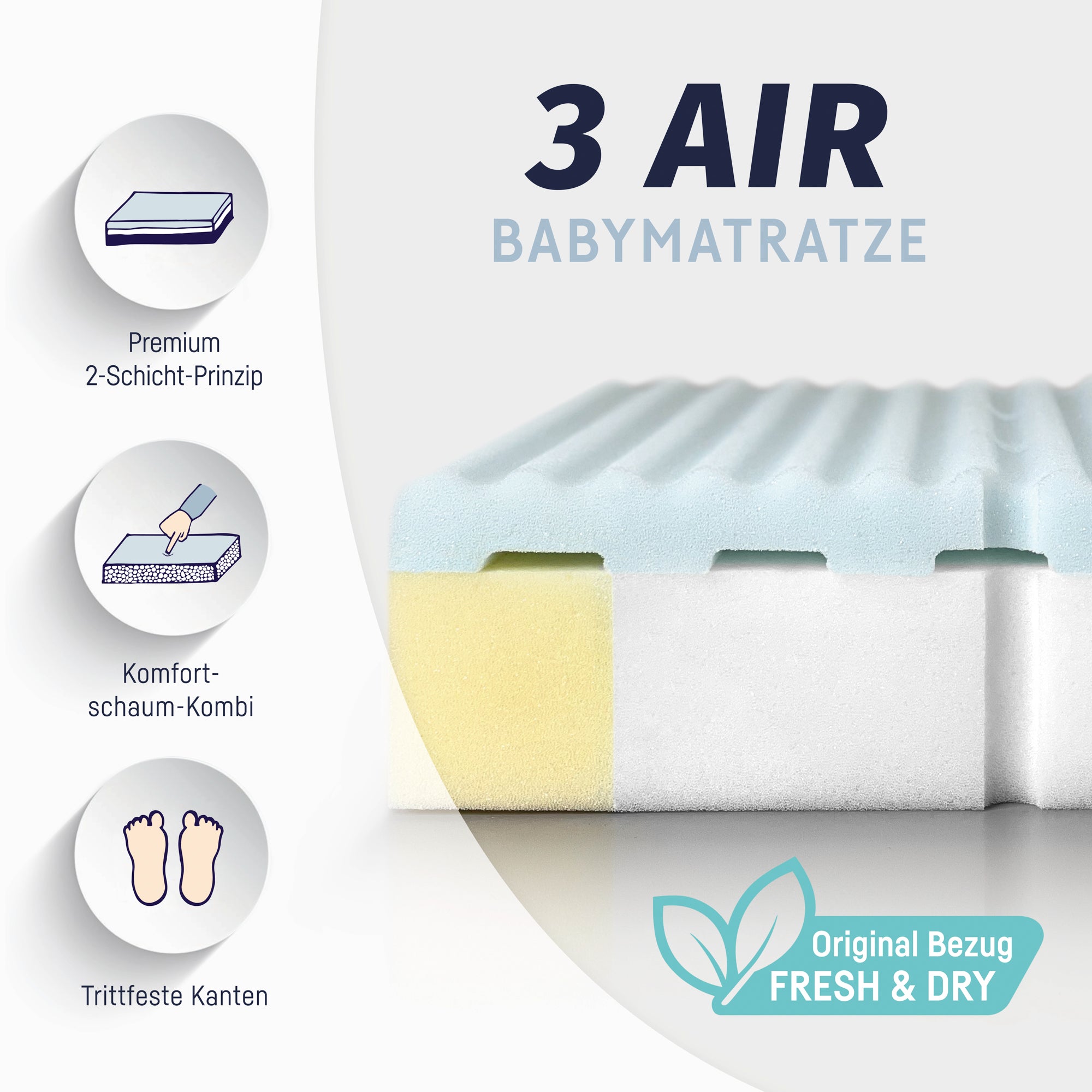 Baby mattress 3 Air Julius Zollner GmbH Co KG