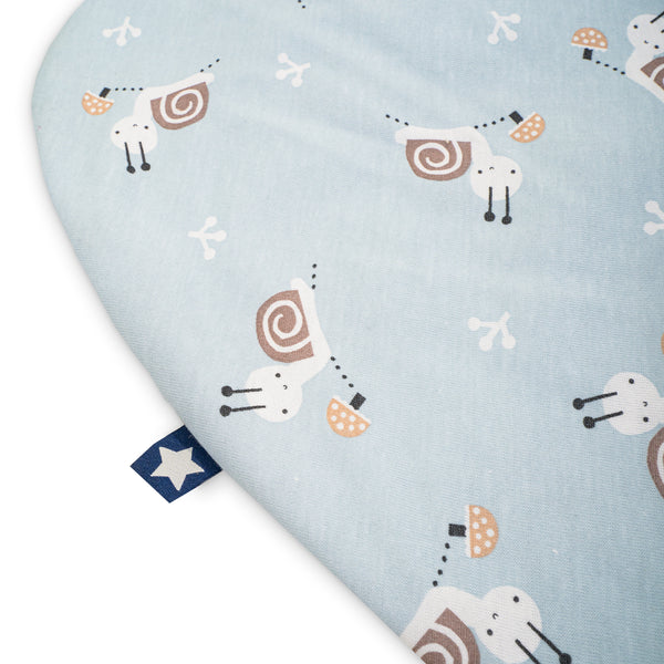 Nursing pillow cover jersey, snail