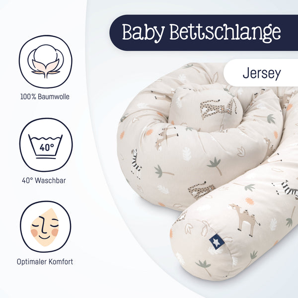 Jersey Bettschlange, Savanne Beige