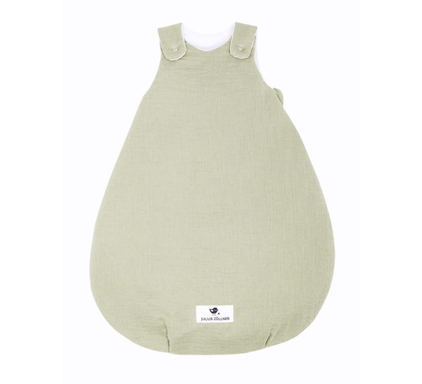 Musselin Babyschlafsack, Lime