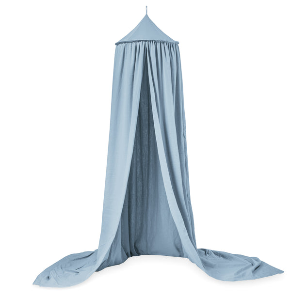 Canopy made of cotton muslin, denim