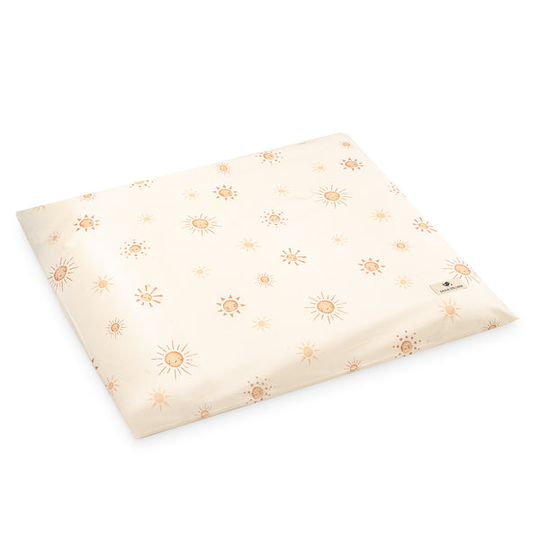 Organic changing mat cover, Sunshine