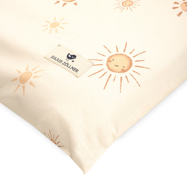 Organic changing mat cover, Sunshine