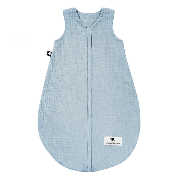 Muslin summer sleeping bag, denim