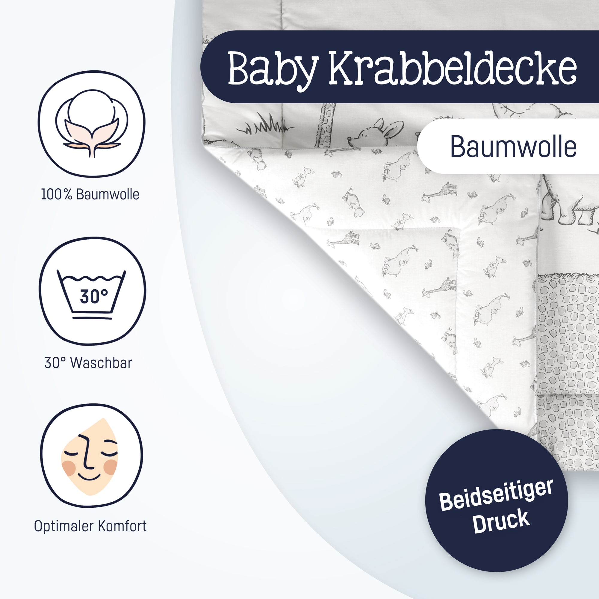 Krabbeldecke, Safari – Julius Zöllner KG GmbH & Co